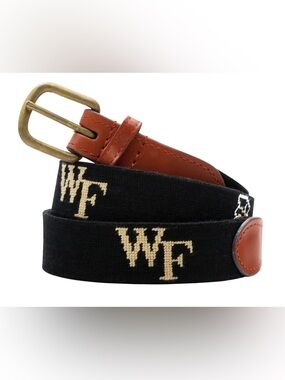 Smathers and Branson Needlepoint Wake Forest Belt